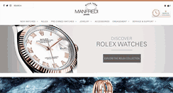 Desktop Screenshot of manfredijewels.com